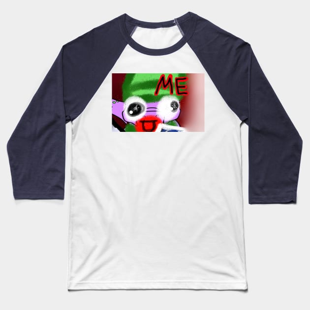 Me Baseball T-Shirt by RockyHay